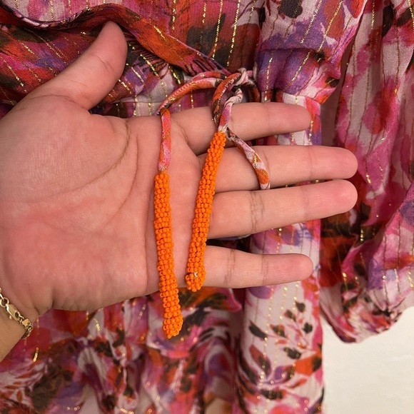 Rococo Sand Lyra Pink Floral Mini Dress - Picture 6 of 7